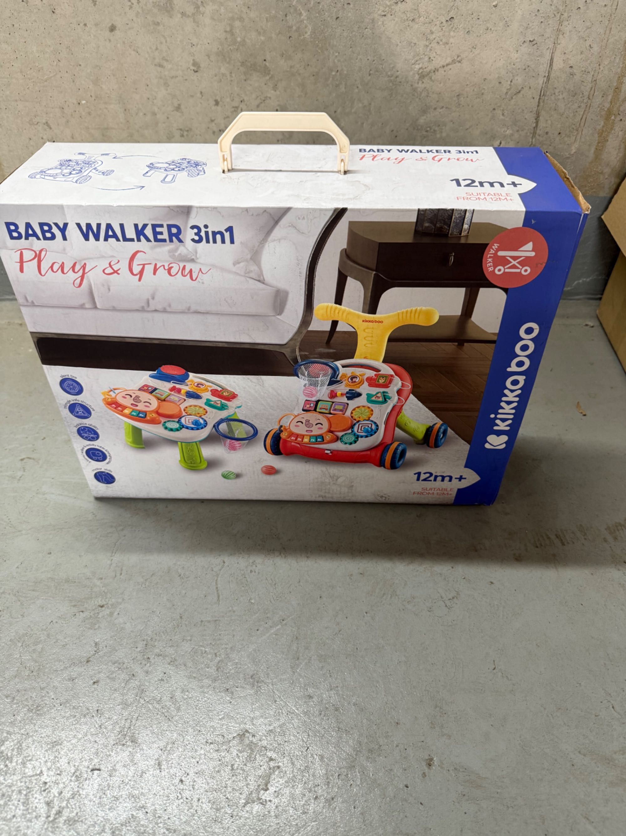Kikka Boo Walker 3 in 1 Play and Grow