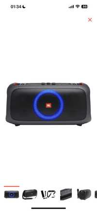 Портативная колонка JBL PartyBox On-The-Go JBLPARTYBOXOTGUK черный