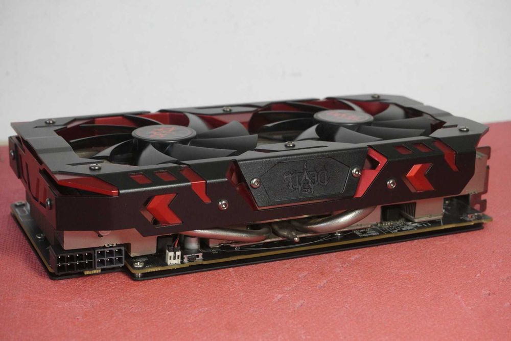 Видеокарта RX 580 8GB Red Devil Golden Sample 1425mhz core/ вкл ДДС