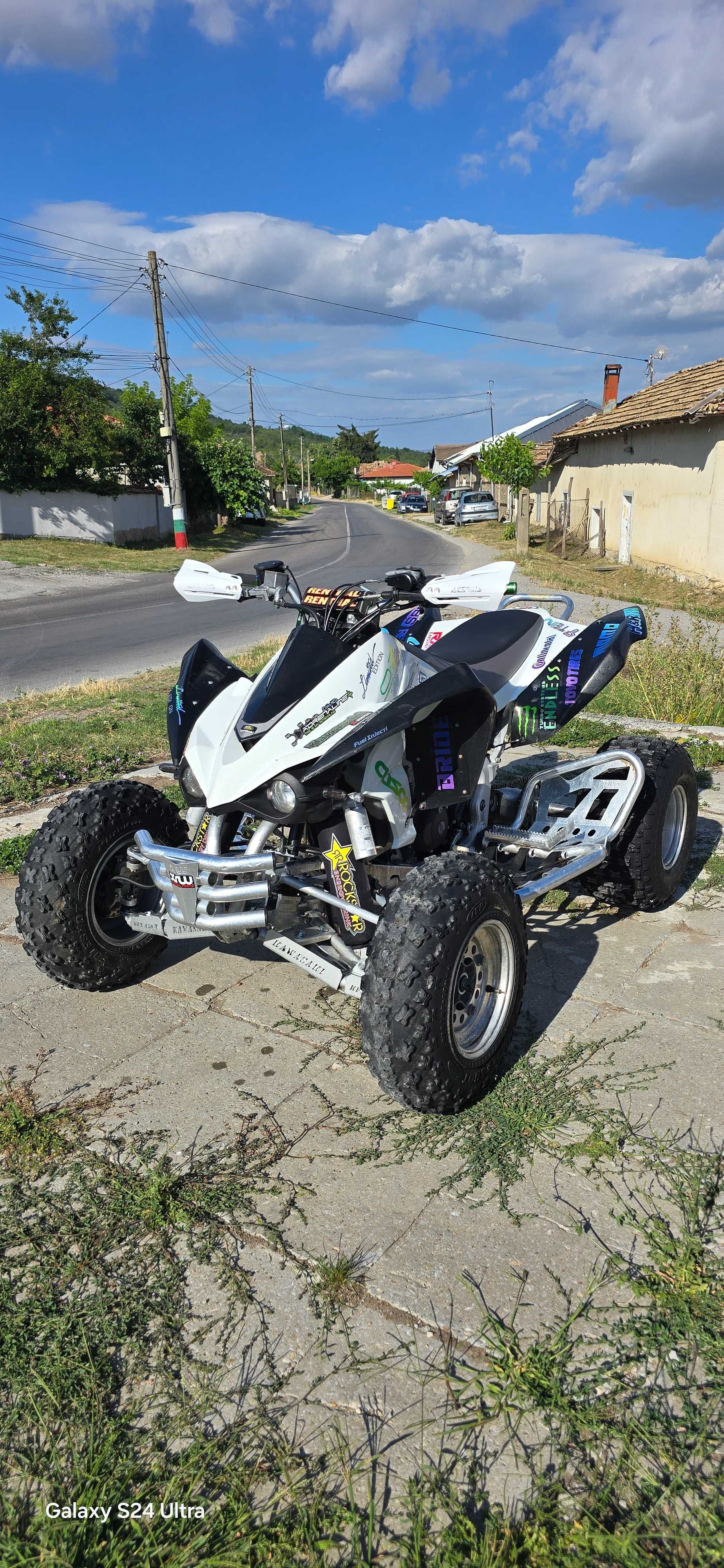 АТВ kawasaki kfx 450r