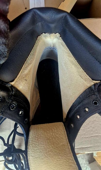 Bocanci/Ghete tactice înalte din piele