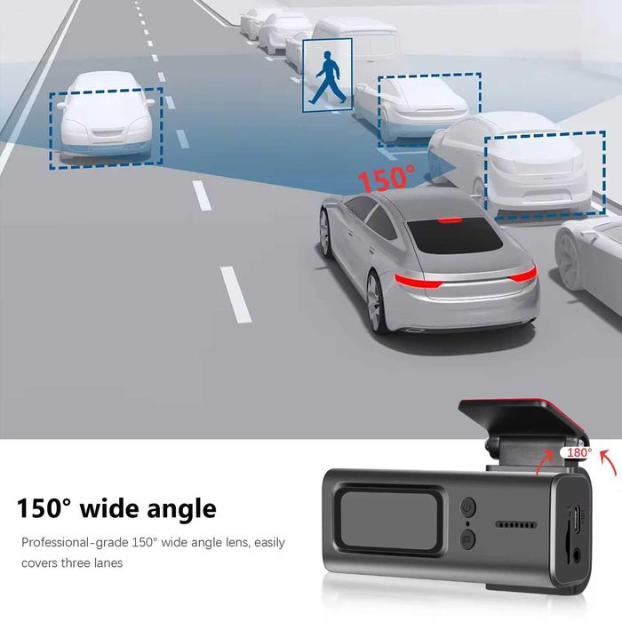 Автомобильный видеорегистратор — S70 Smart Dual HD