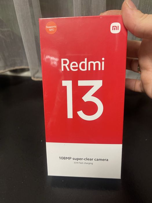 Redmi13 128 gb черен цвят