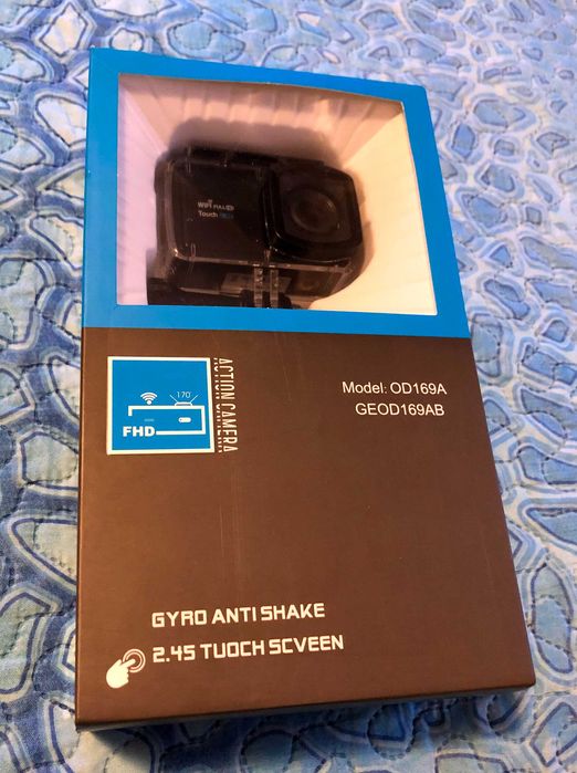 Camera video sport VicTsing, 2,45 WiFi Full HD 1080P 30FPS gen GoPro