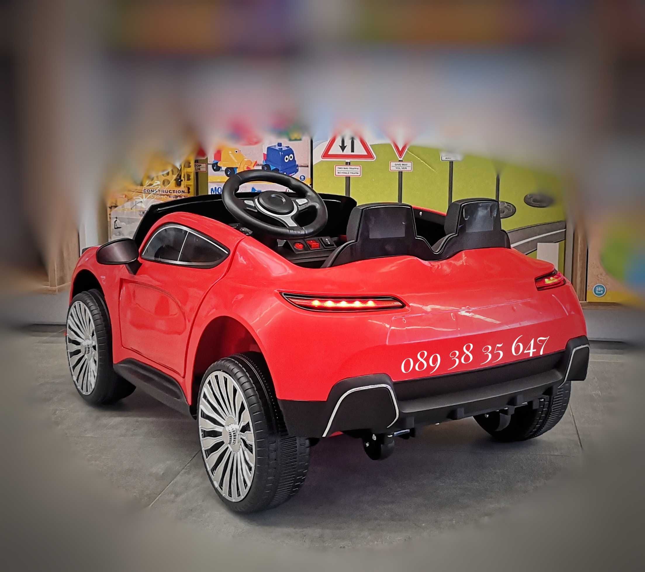 ТОП ЦЕНА!НОВО!Акумулаторна кола DAKOTA RED с 12V батерия,Bluetooth,USB