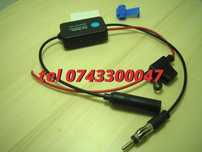 Amplificator De Semnal Antena Radio Auto Fm 12v