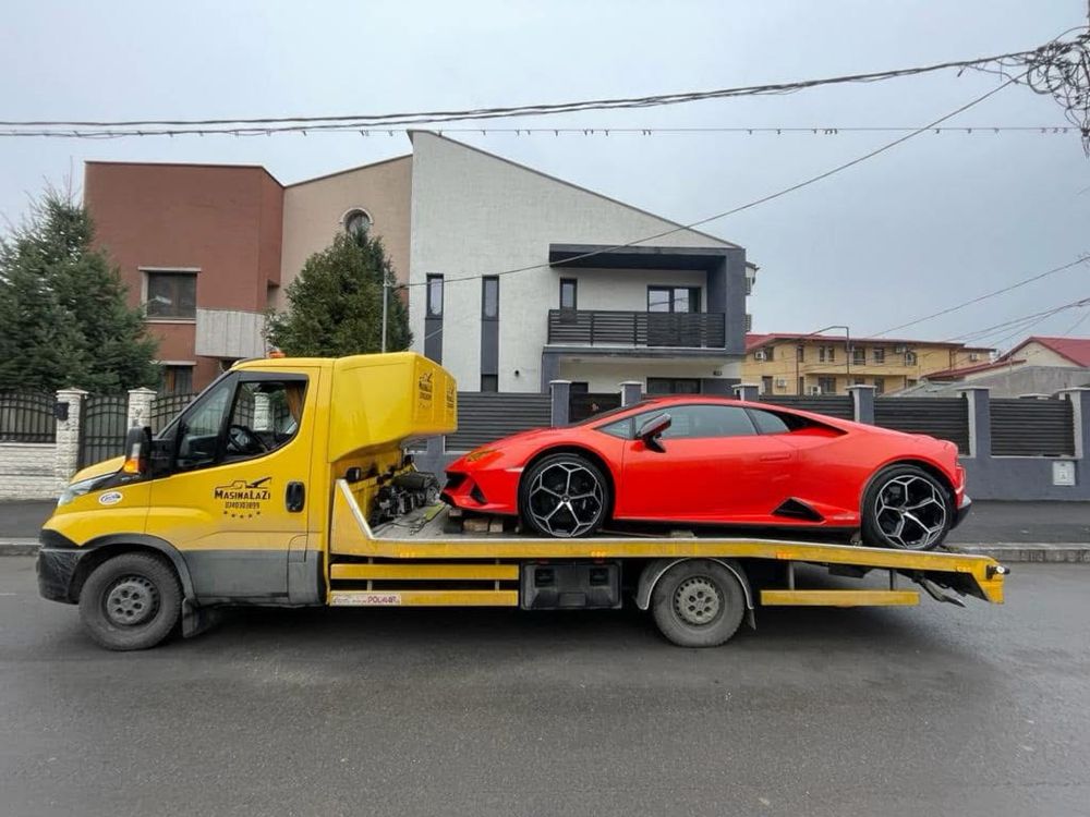 Platforma tractari auto asistenta rutiera