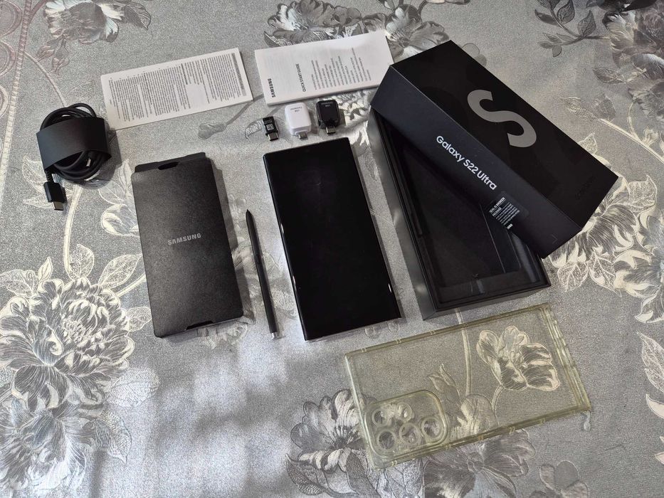 Samsung Galaxy S22 Ultra 256GB – Бял | Като нов!