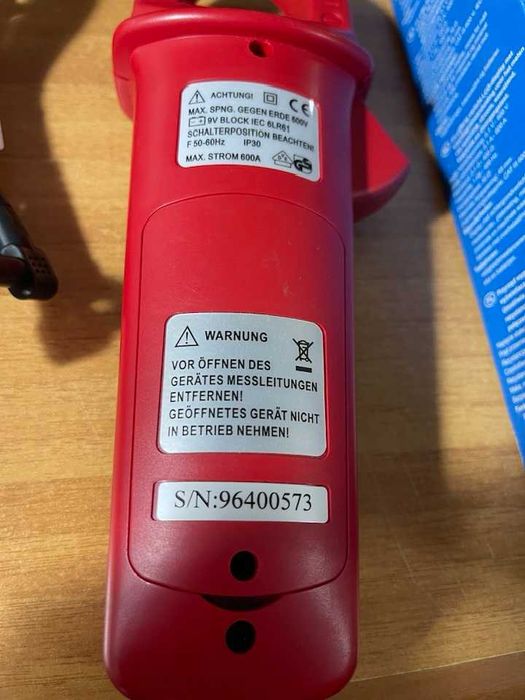 AC/DC амперклещи Benning CM 5