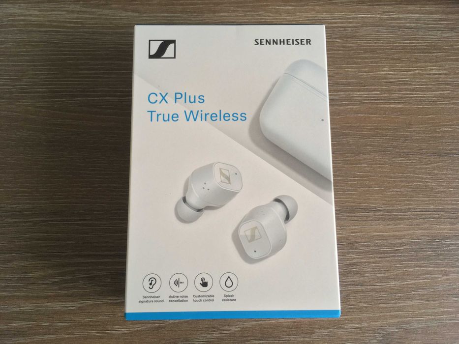 casti wireless Sennheiser CX Plus, noi sigilate, garantie 2 ani
