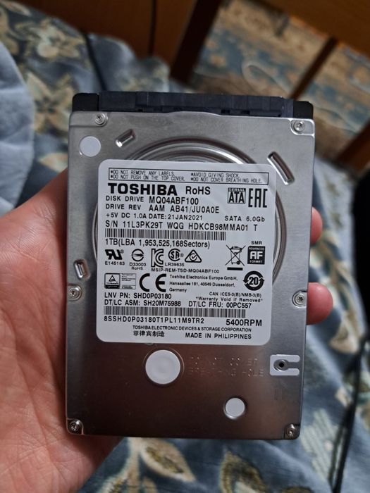 Жёсткий диск Toshiba