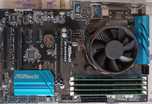 Kit Placa de baza gaming Asrock Z97 Aniversary I5 4590 Ram 16Gb