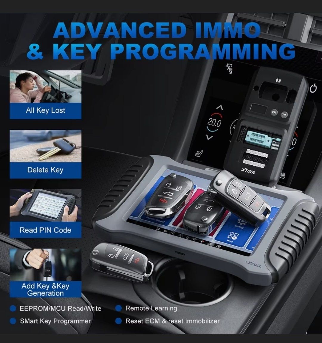 Xtool Pad3 Se ключь Программирование