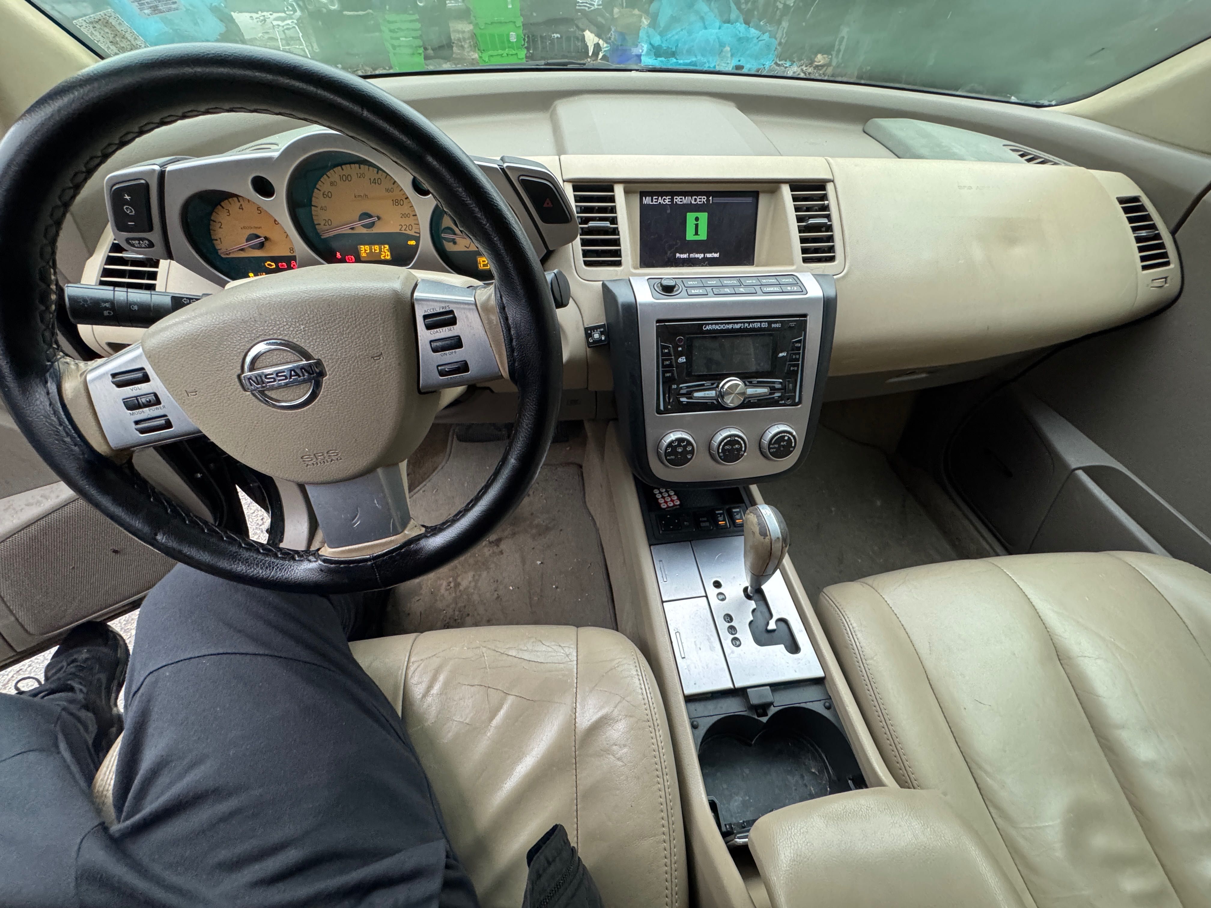 На части Nissan Murano Нисан мурано  3,5 метан