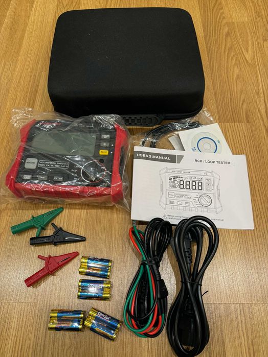 Aparat de masura digital Habotest HT5910, Tester RCD, LOOP, AUTORAMP