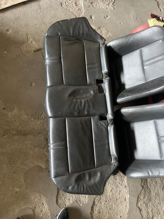 Interior Scaune recaro bmw x3 e83 piele neagra cu incalzire