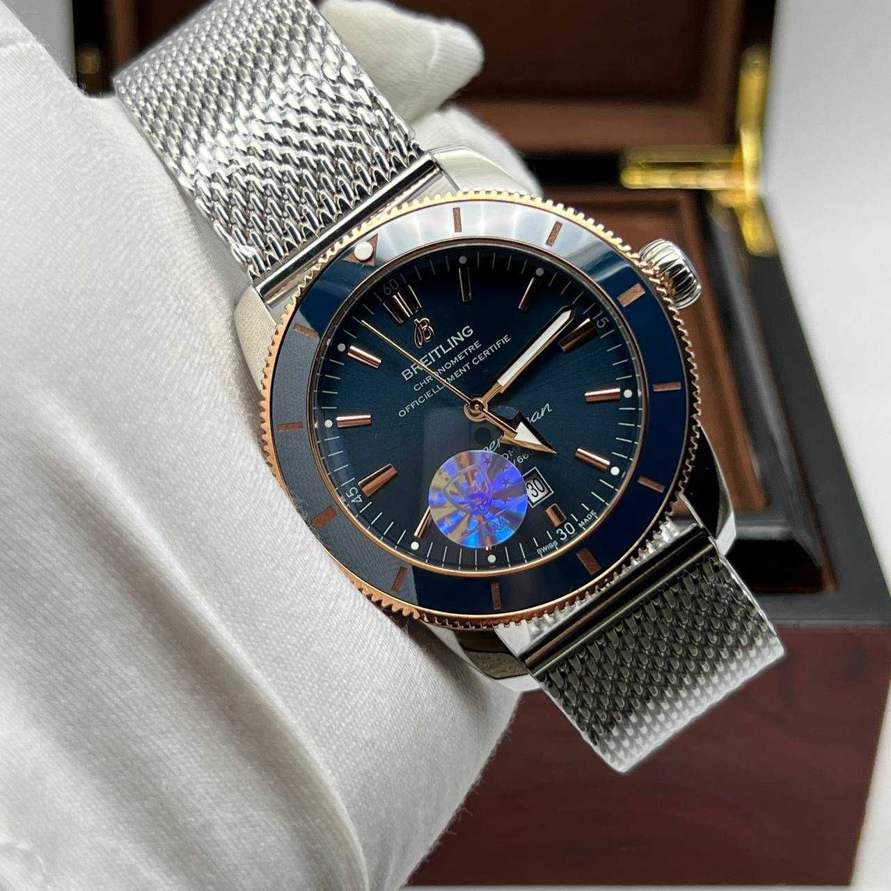 Breitling Superocean неръждаема стомана