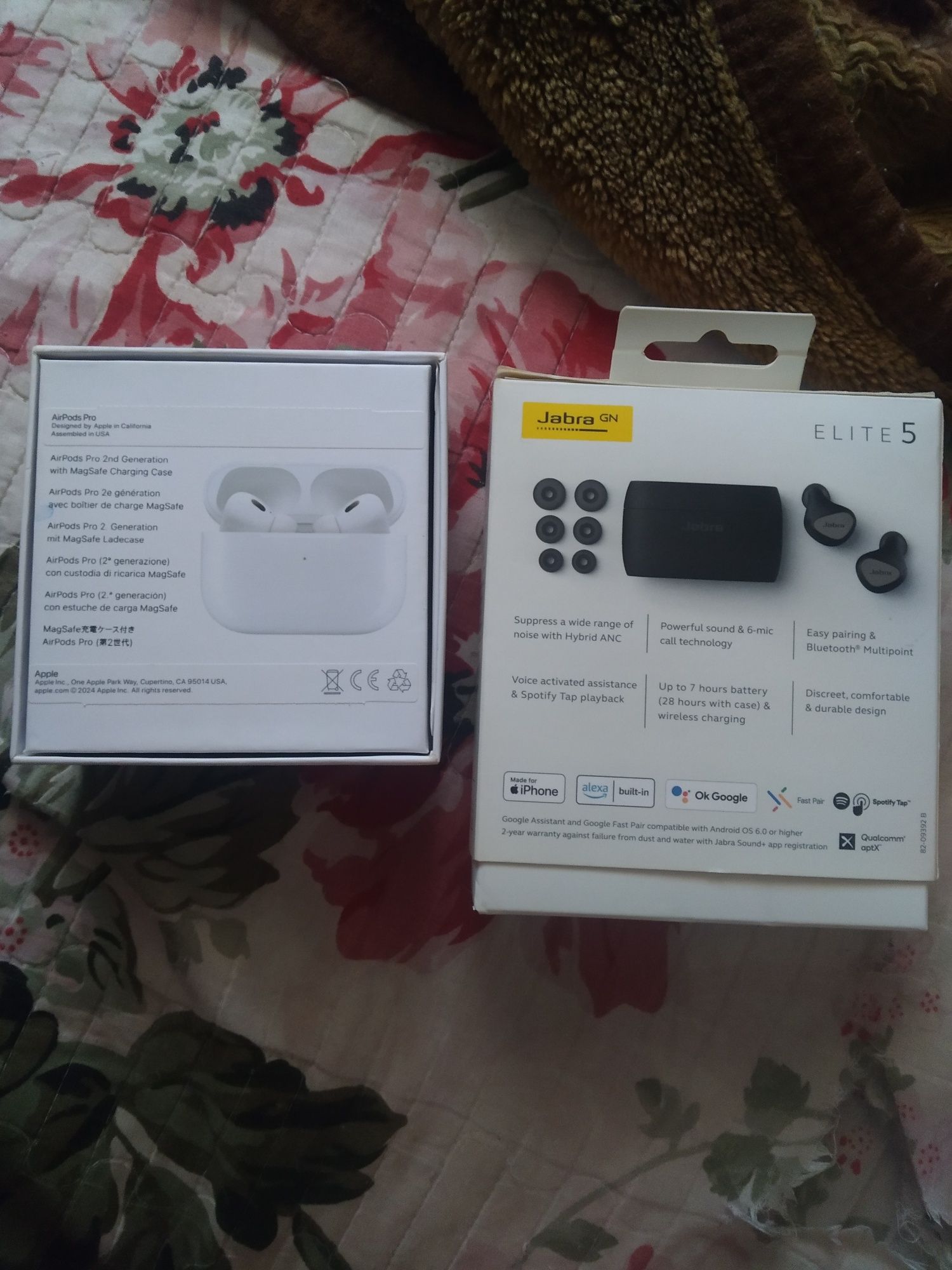 Jabra Elite 5 и AirPods pro обменяю или продам!