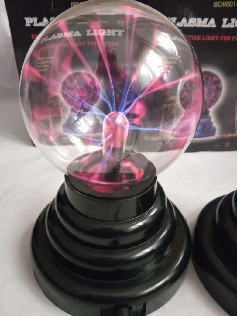 Lampa glob cu plasma