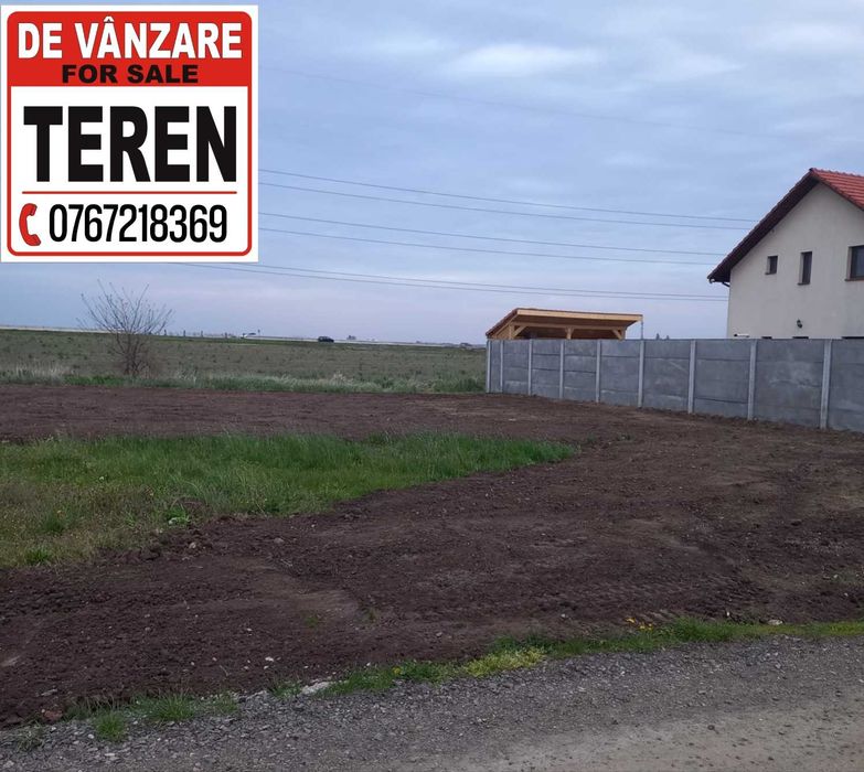 Se vinde teren în Dumbrăvița