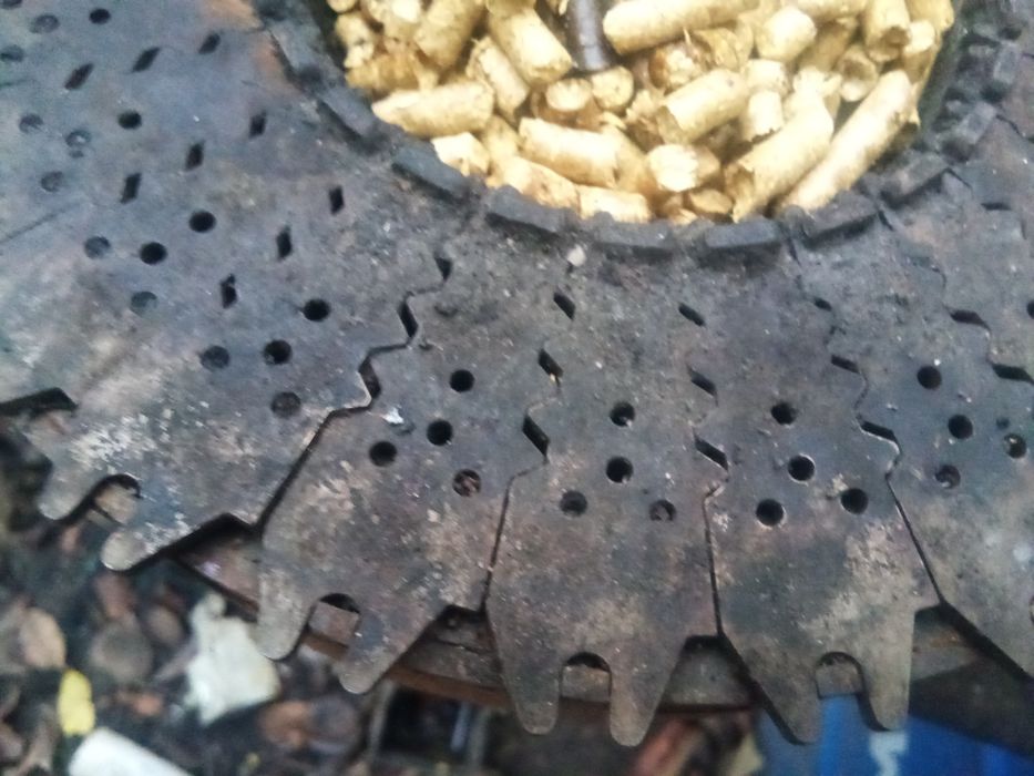 Cap arzător peleți centrala termică