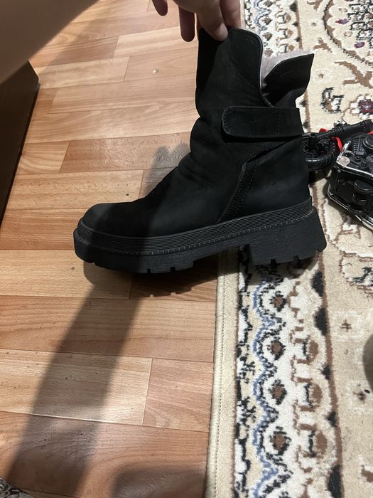 Ботинки полностью натуралка Турция, зима,антискользящая подошва