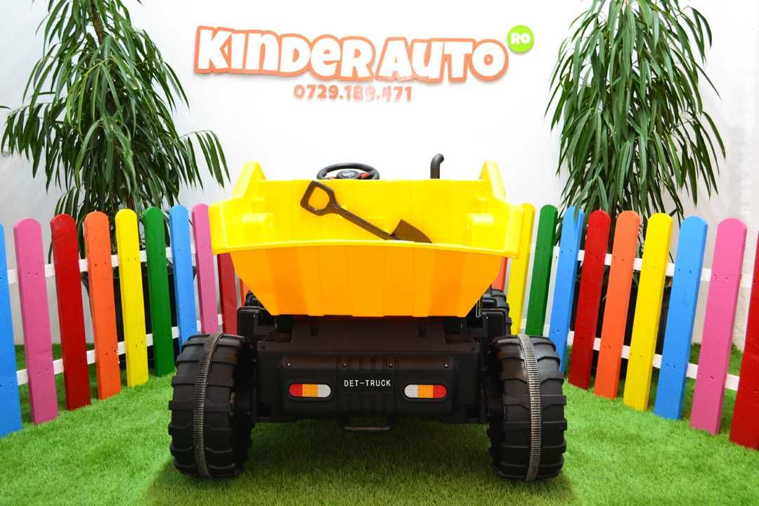 Basculanta electrica pentru copii Kinderauto BJ797 4x45W 12V #Yellow