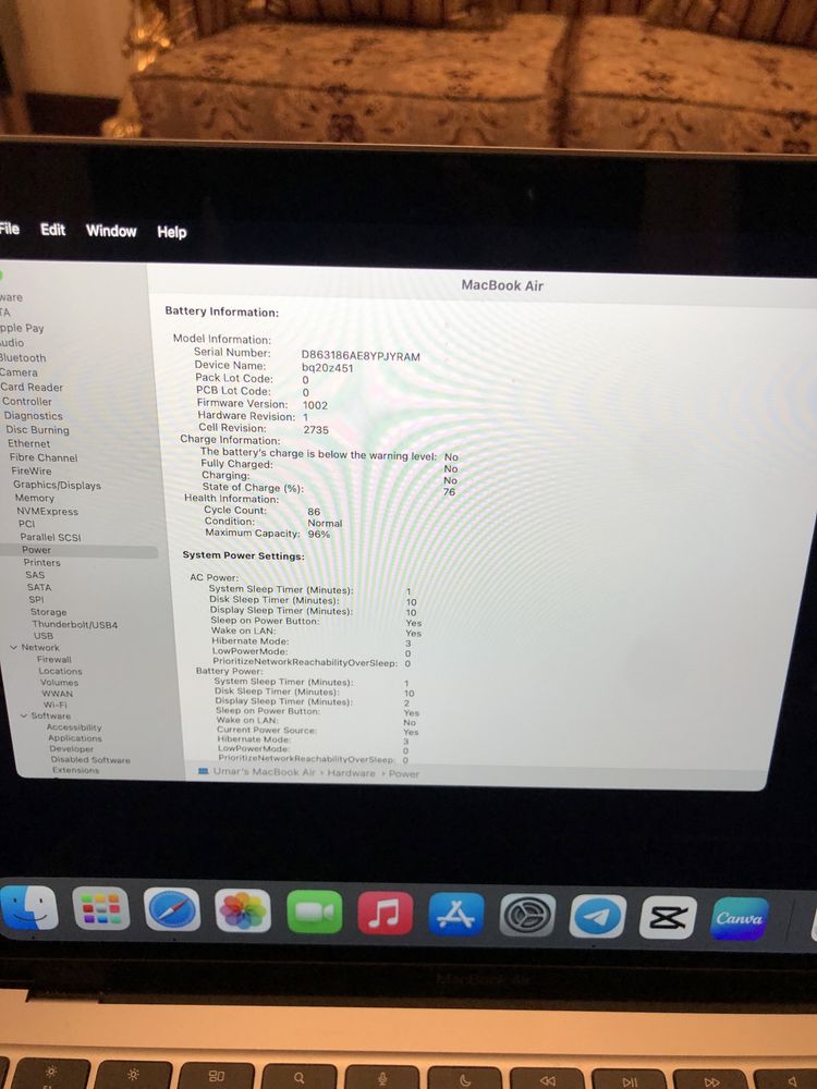 Macbook Air на чипе M1