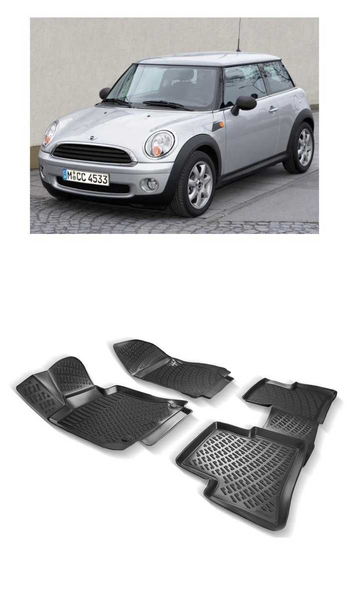 Гумени стелки RizLine съвместими с Mini Cooper R56/57 06-13