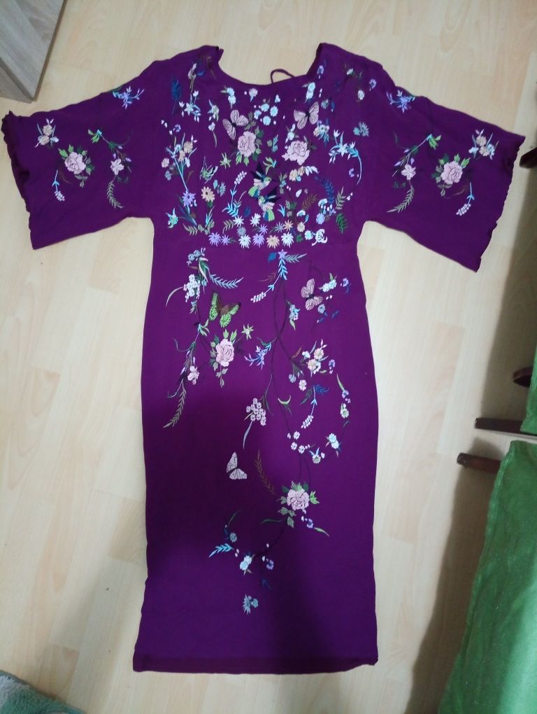 De vanzare rochie lunga bumbac