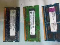 Memorie Ram Laptop DDR3 / 2GB / 10600S - 3 buc pereche