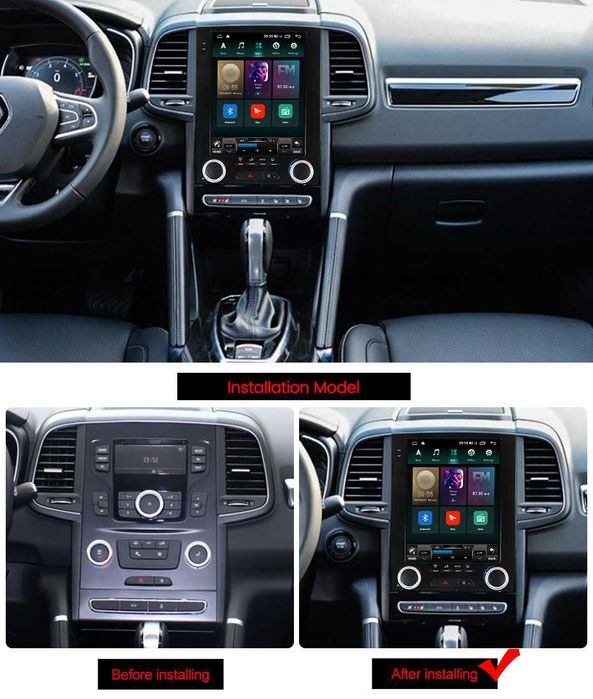 Navigatie Android Renault Megane 4  Waze Carplay QLED CAMERA CADOU