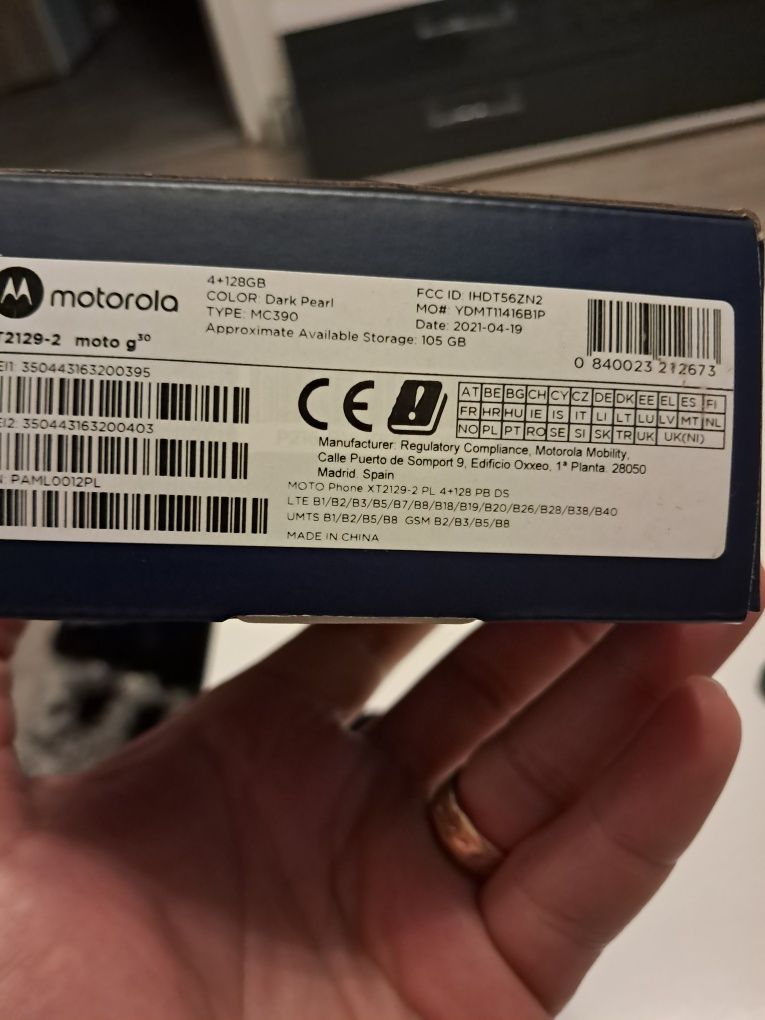 Vand telefon Motorola G30