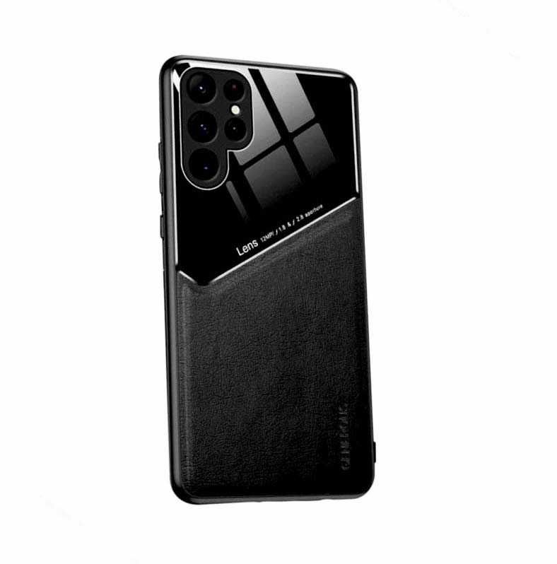 Стилен кожен кейс с магнитен гръб за Samsung Galaxy S23 Ultra