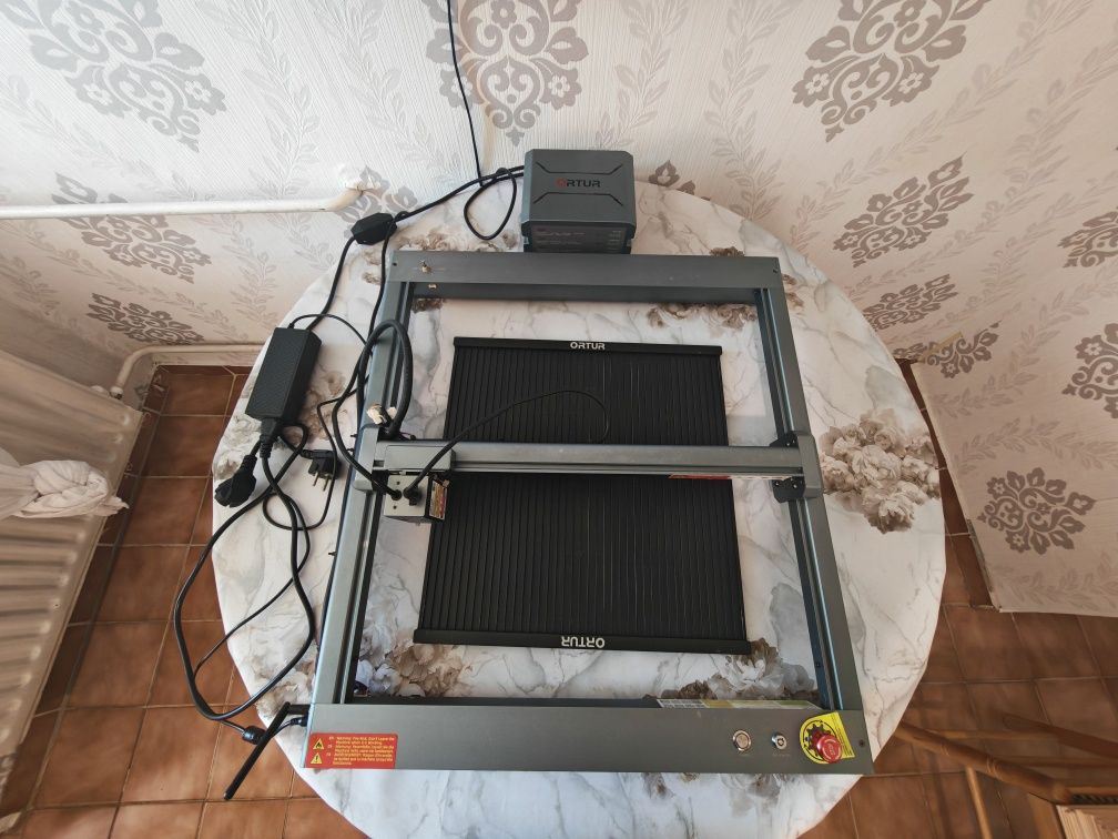 Ortur Laser Master 3+Компресор+Платформа+Шперплат+LightBurn