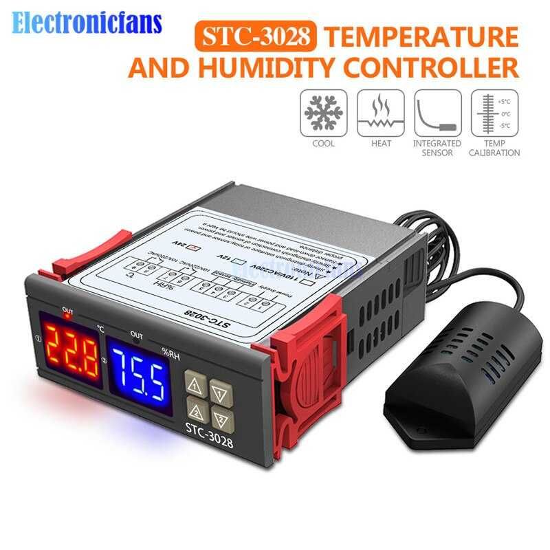 STC 3028, XH-M452, W1209 датчик температуры и влажности  контроллер