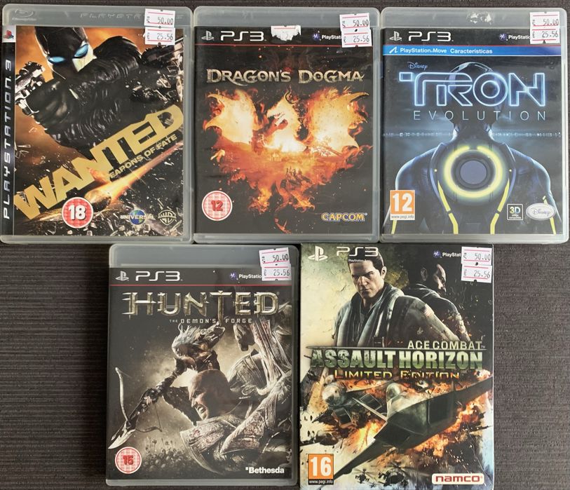 PS3/ Playstation игри, Hunted,Ace combat assault horizon,