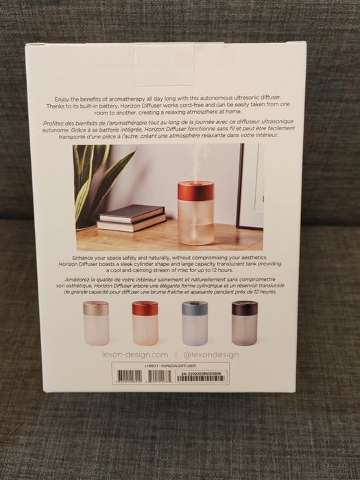 Difuzor aromaterapie LEXON SIGILAT