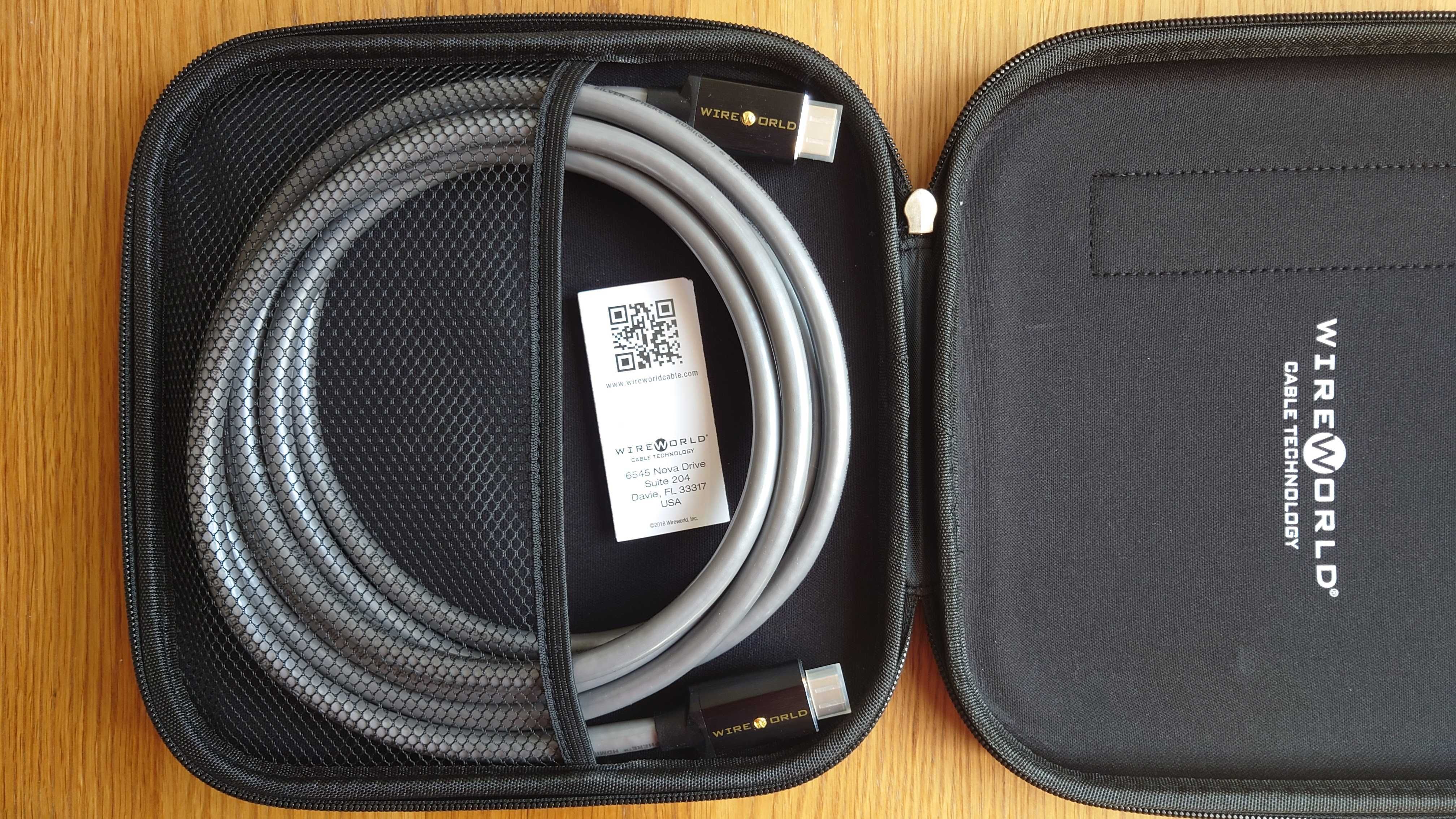 Оригинален Wireworld Silver Sphere HDMI 48G 8К Cable, 3 метра