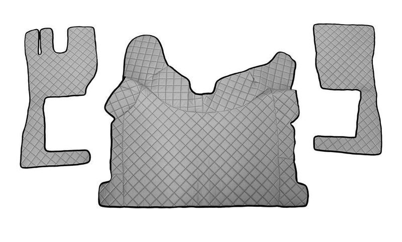 Кожени стелки Gurtec за камион Волво ФХ след 2013 г., Автомат, Сиви