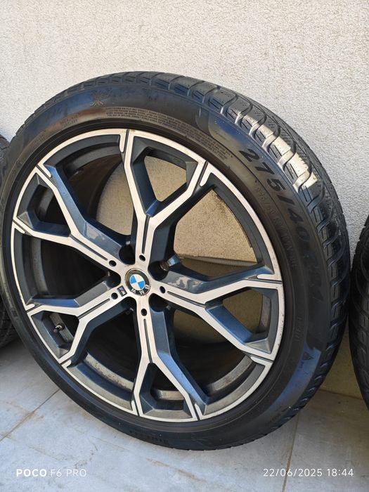 4 Jante BMW + 4 Anvelope P.Scorpion X5/X6/X7 (275/40/R21 & 315/35/R21)