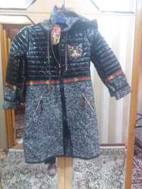 Детское легкое пальто Турецкое с капишоном