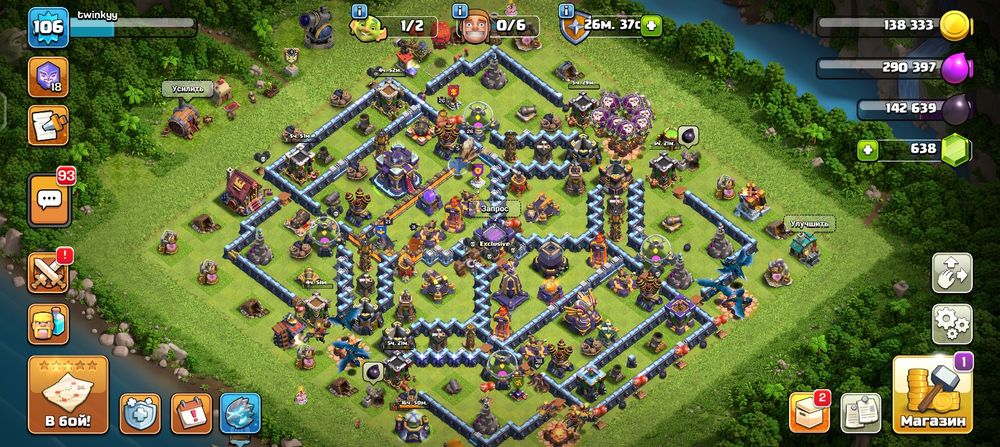 Clash of clans th15 2000