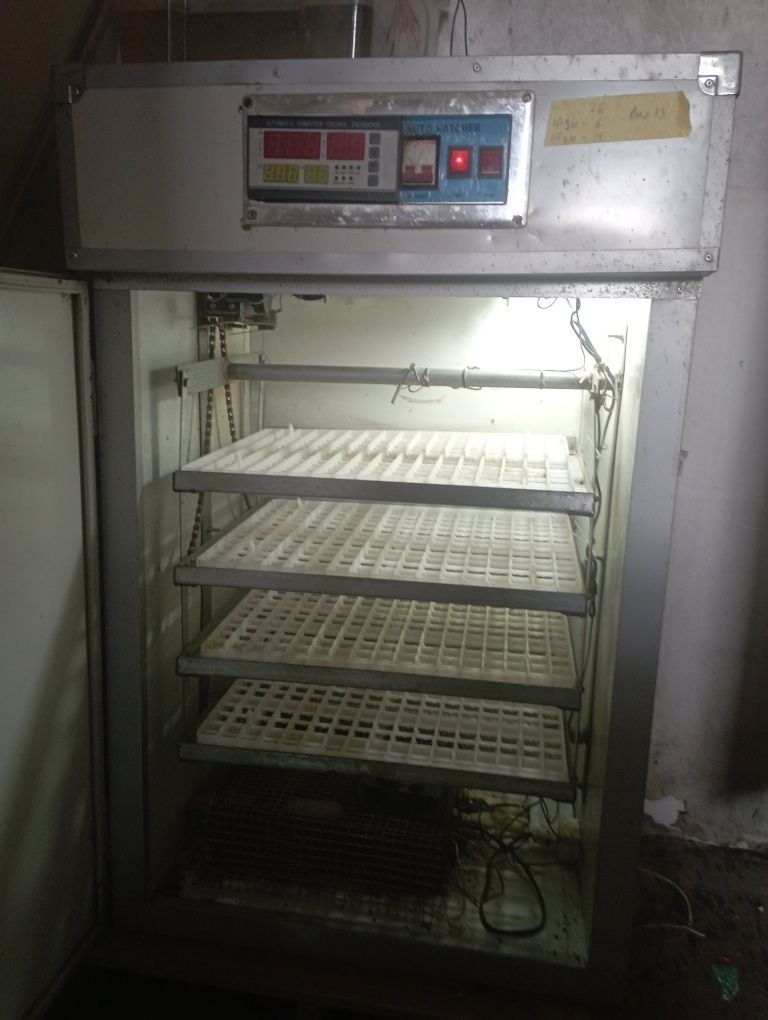 Продаются инкубатор автомат для любых яиц птиц,работает отлично без на