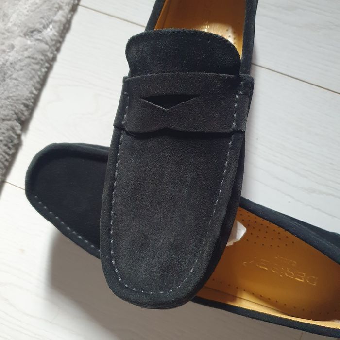 Mocasini piele intoarsa