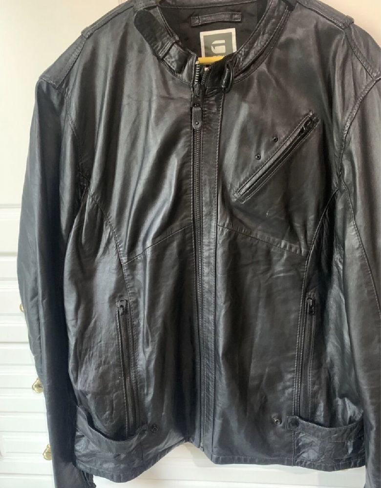 G-Star Raw кожено яке