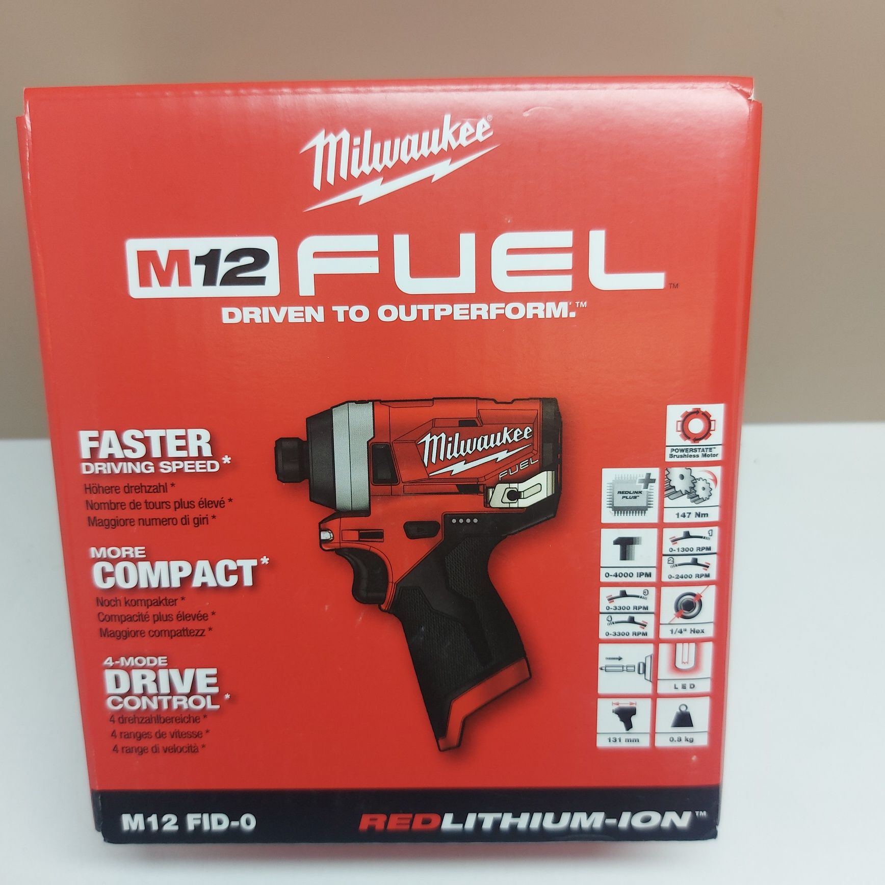 Нов импакт Milwaukee M12 FID-0