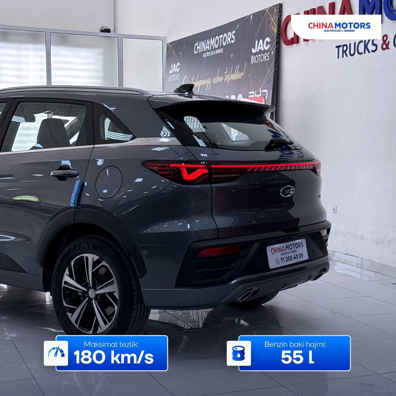 Янги JAC JS6 – Сиз Кутган Мукаммал SUV