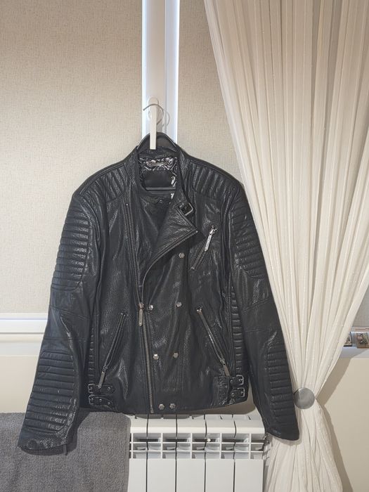 Кожено мъжко яке Philipp Plein