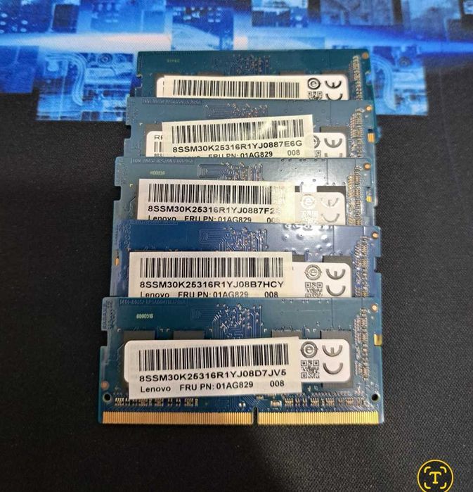 Monoblok, noutbook Operativ xotira DDR4 4 GB zavod